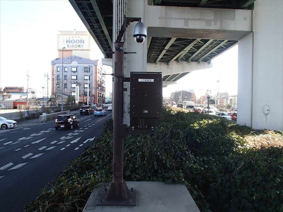 名古屋国道事務所管内のCCTVカメラ設置状況
