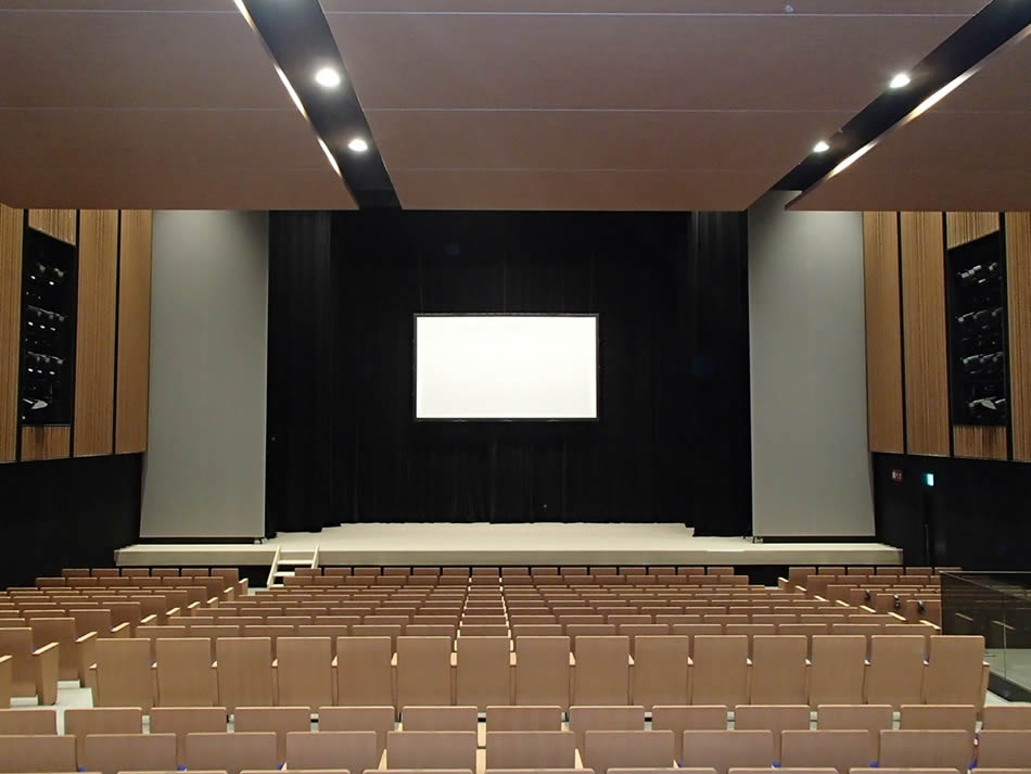 GLA中京会館ホールの映像音響設備