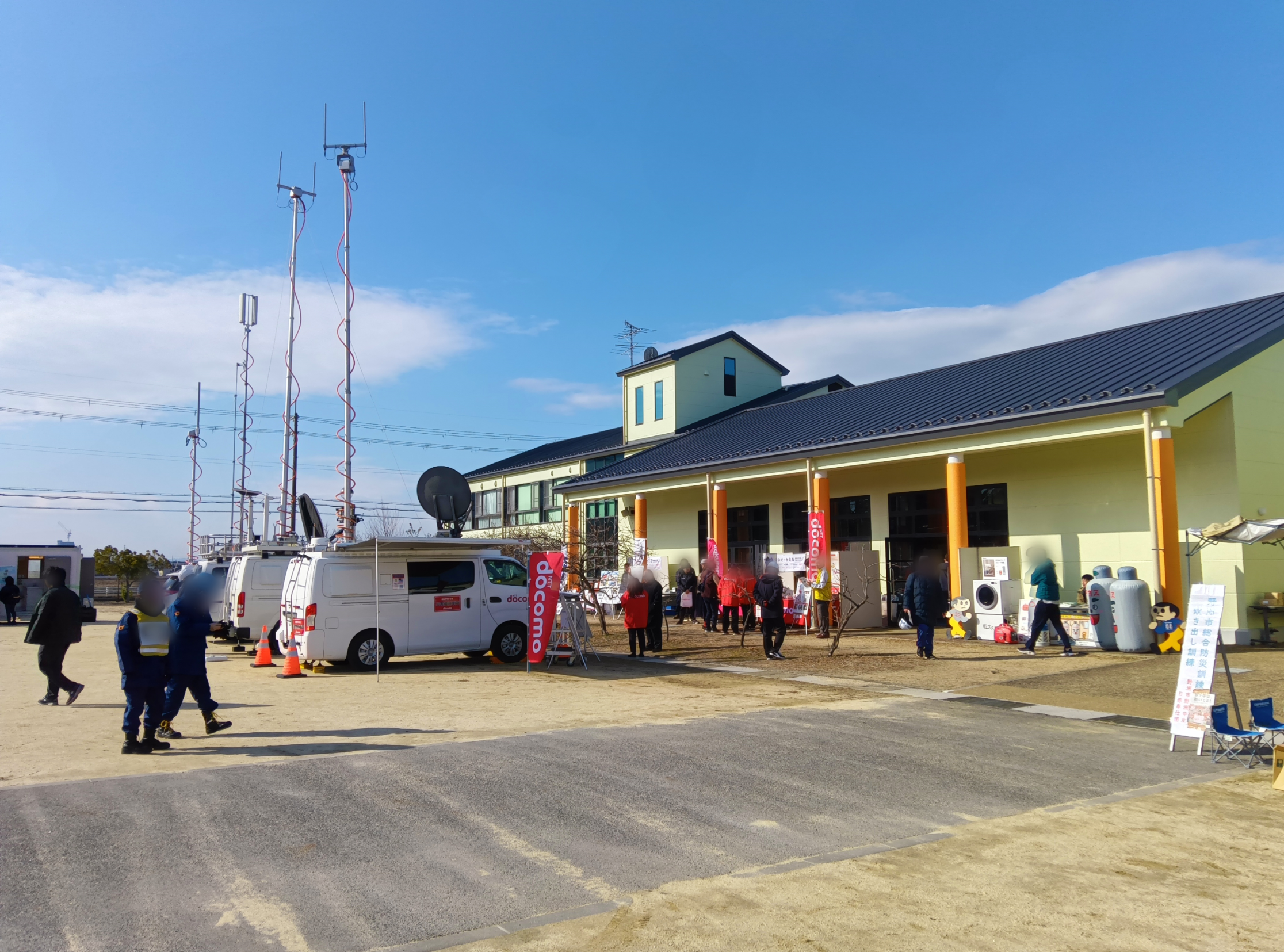 令和7年度滋賀県総合防災訓練、会場、ミニティセンターきたの