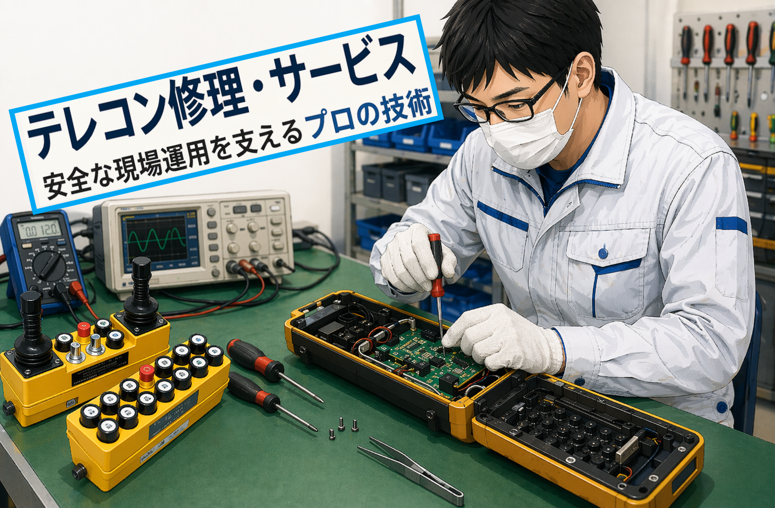 テレコン修理サービス、松栄電子工業、金陵電機、テレコン装置、制御器