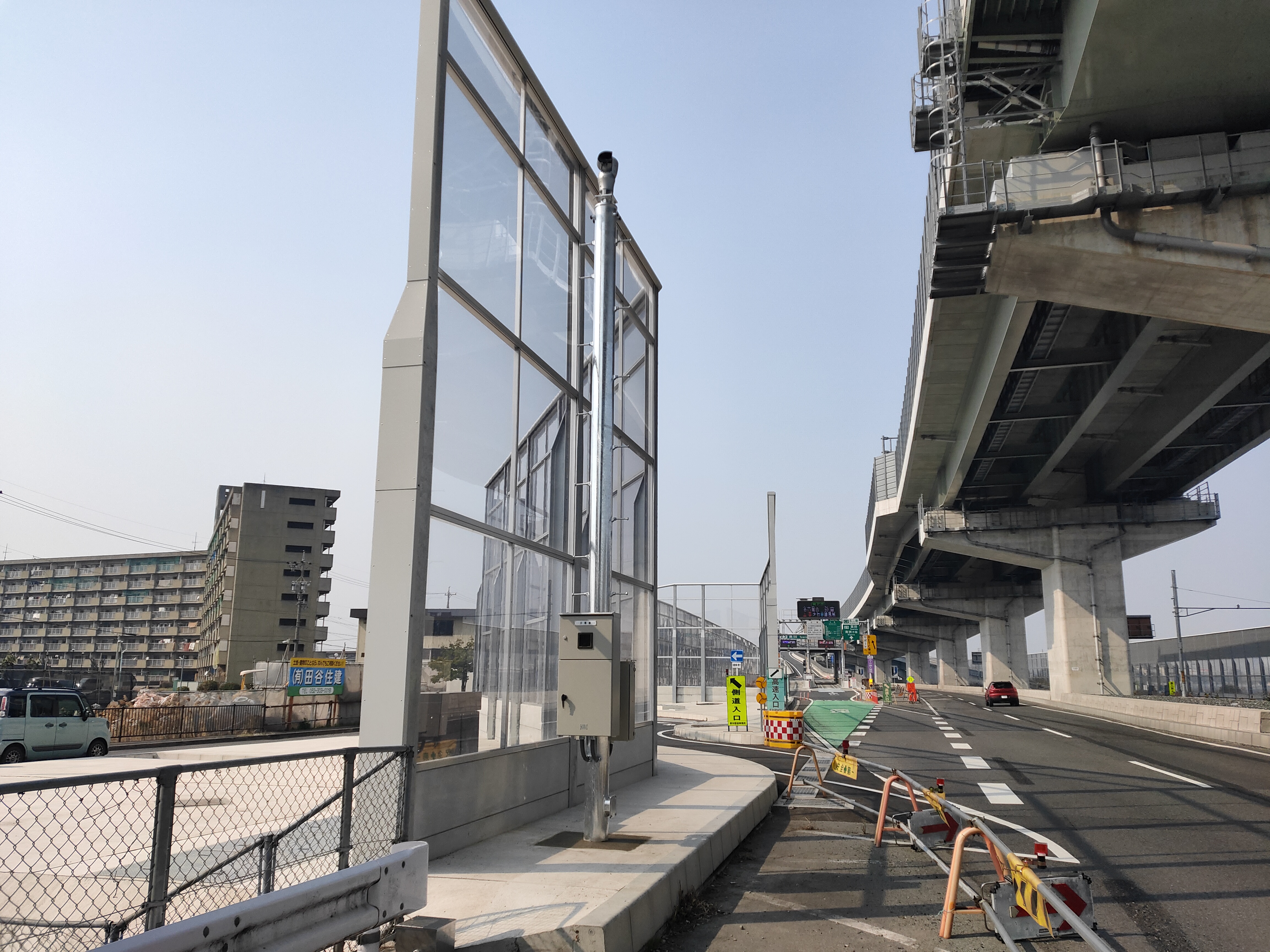R5名国CCTV、かの里交差点、施工実績、松栄電子工業