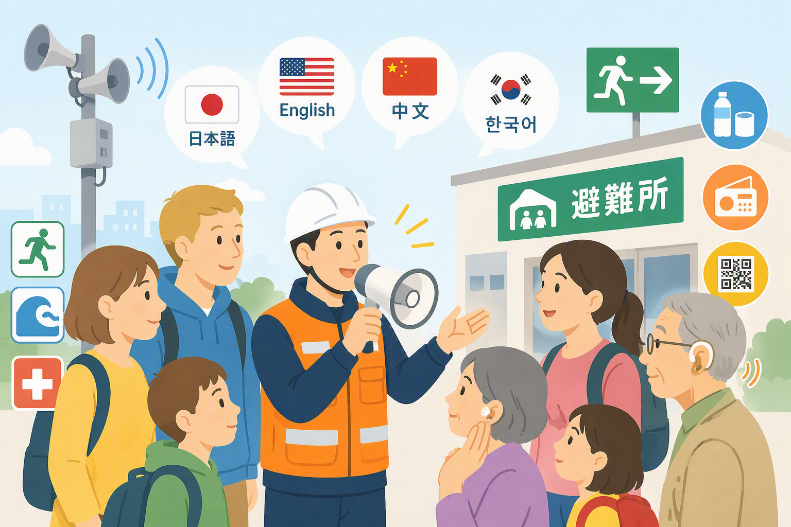 多言語防災イメージ