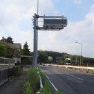 R3多治見工事、気象観測装置LED表示板、施工実績、松栄電子工業